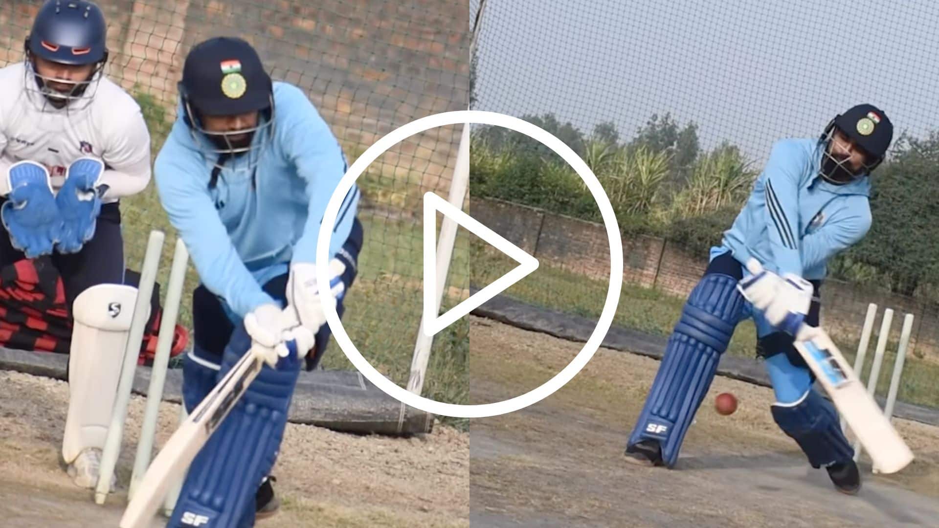 [Watch] Mohammad Shami Shows Off His Batting Prowess At Nets Ahead Of England Tests